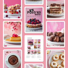 Cargar imagen en el visor de la galería, POSTRES KETO (Digital)