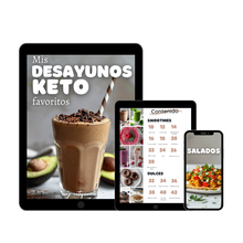 Cargar imagen en el visor de la galería, MIS DESAYUNOS KETO FAVORITOS (Digital)