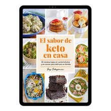 Cargar imagen en el visor de la galería, EL SABOR DE KETO EN CASA (Digital)