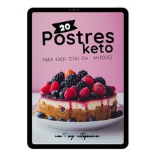 Cargar imagen en el visor de la galería, POSTRES KETO (Digital)
