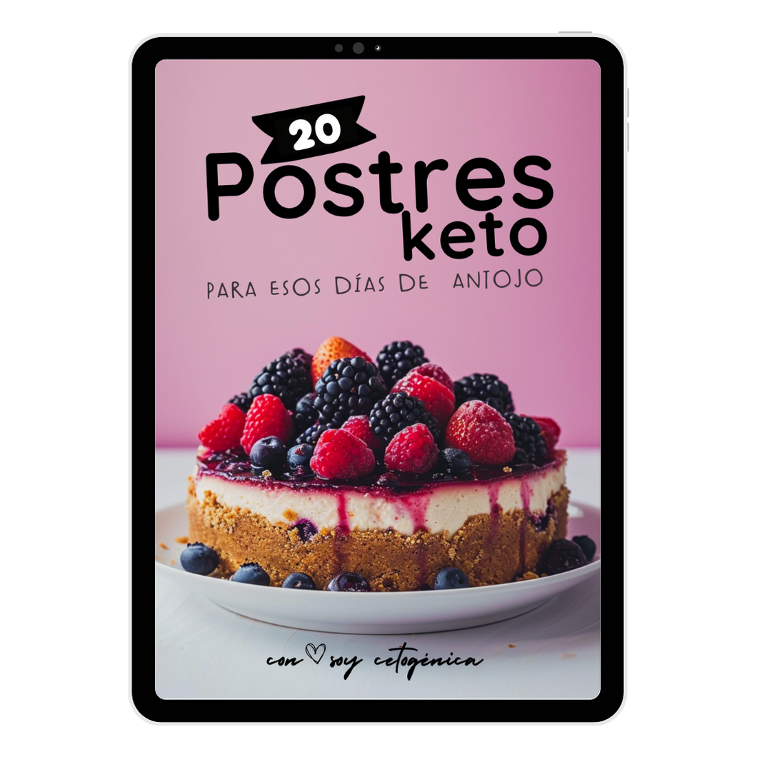 POSTRES KETO (Digital)