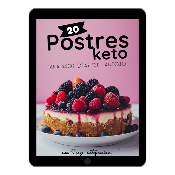 POSTRES KETO (Digital)