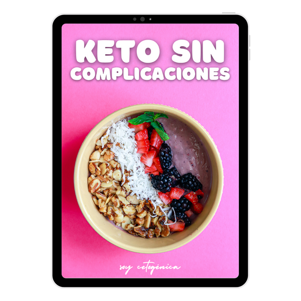 KETO SIN COMPLICACIONES (Digital)